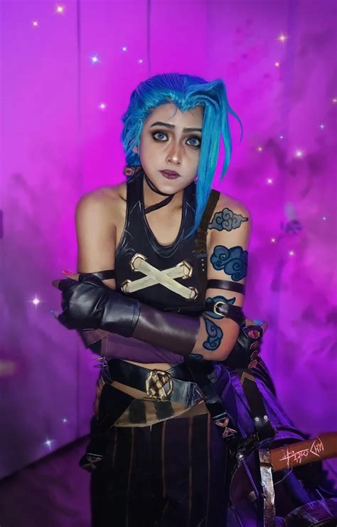 jinx nude cosplay|Jinx from Arcane/LOL by Aery Tiefling [OC] .